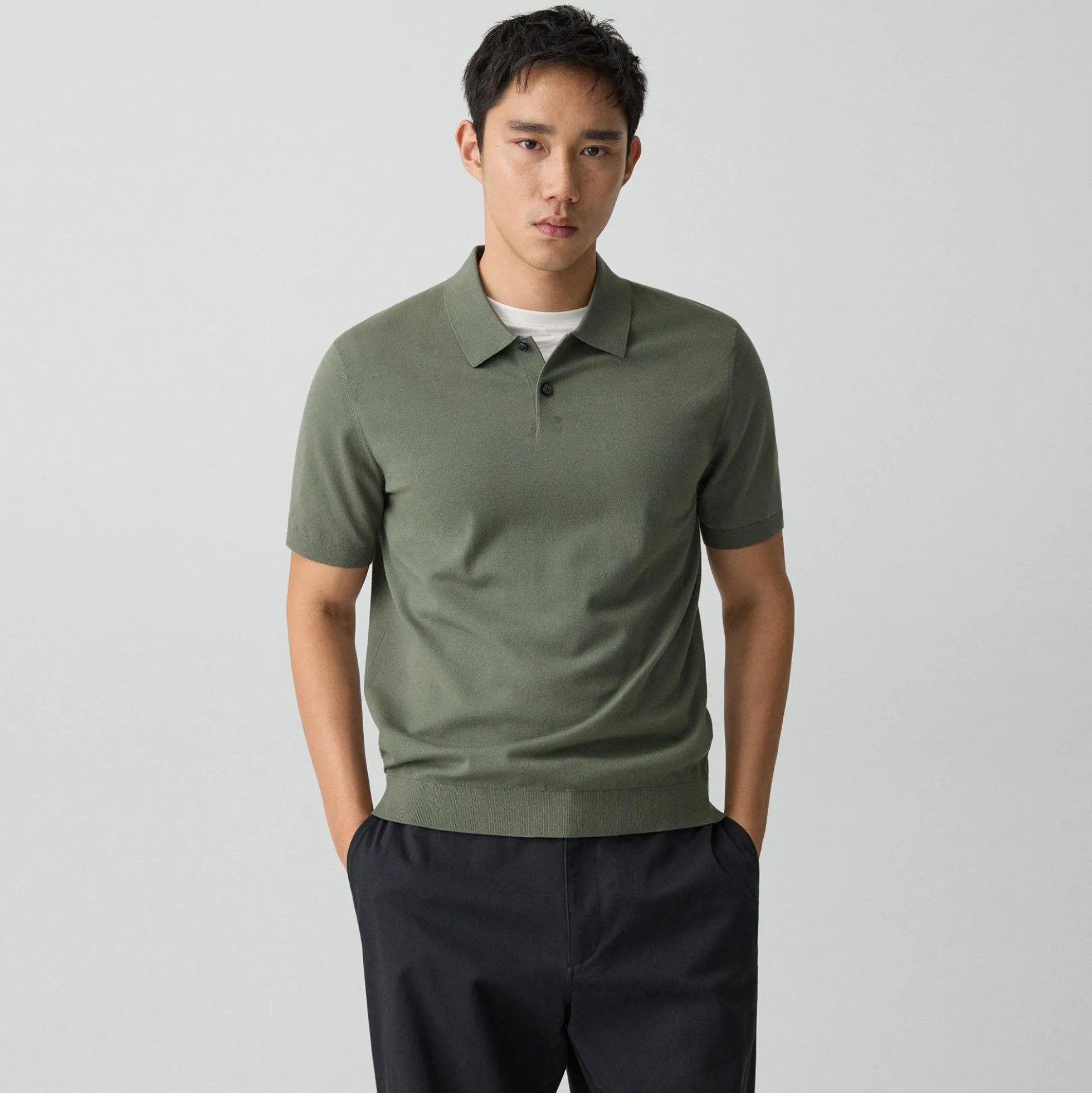 Soris Polo Shirt in Light Bilen