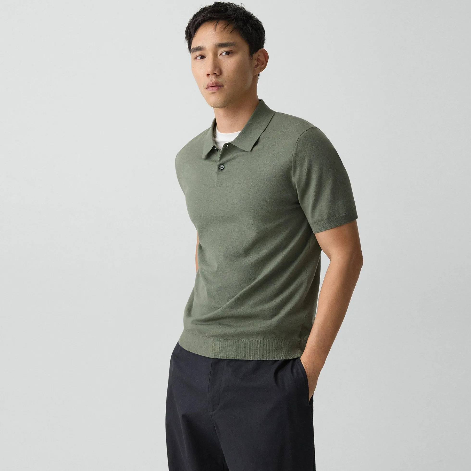 Soris Polo Shirt in Light Bilen