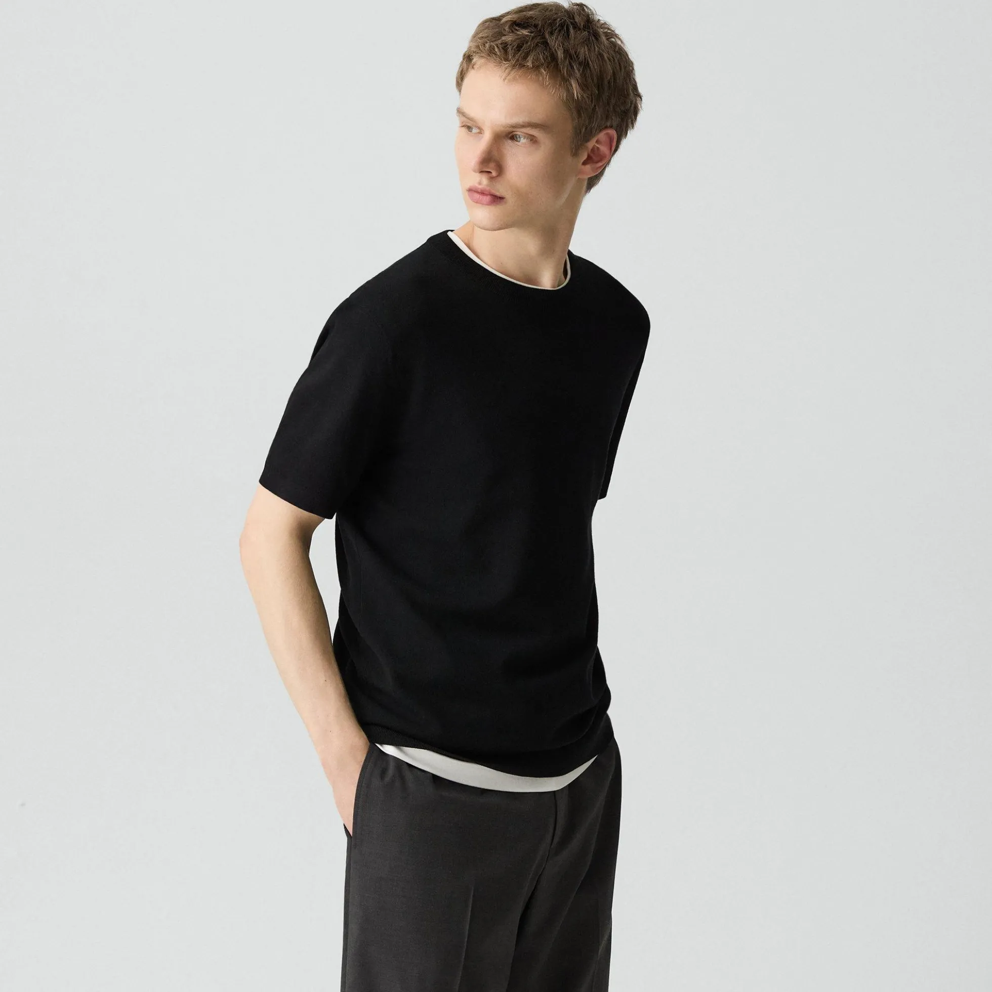 Soris Tee in Light Bilen