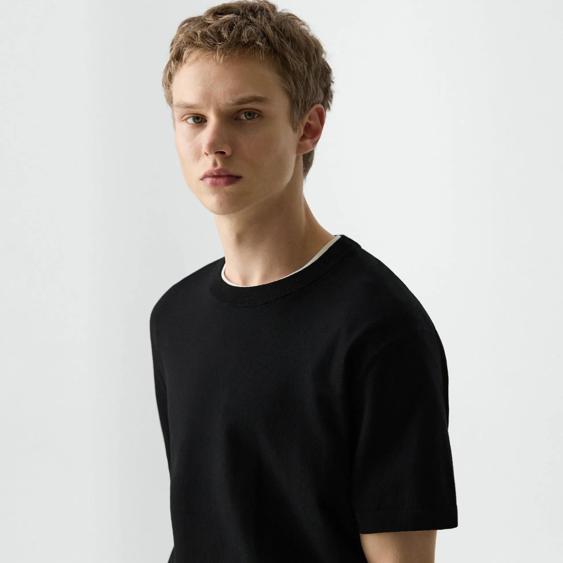 Soris Tee in Light Bilen