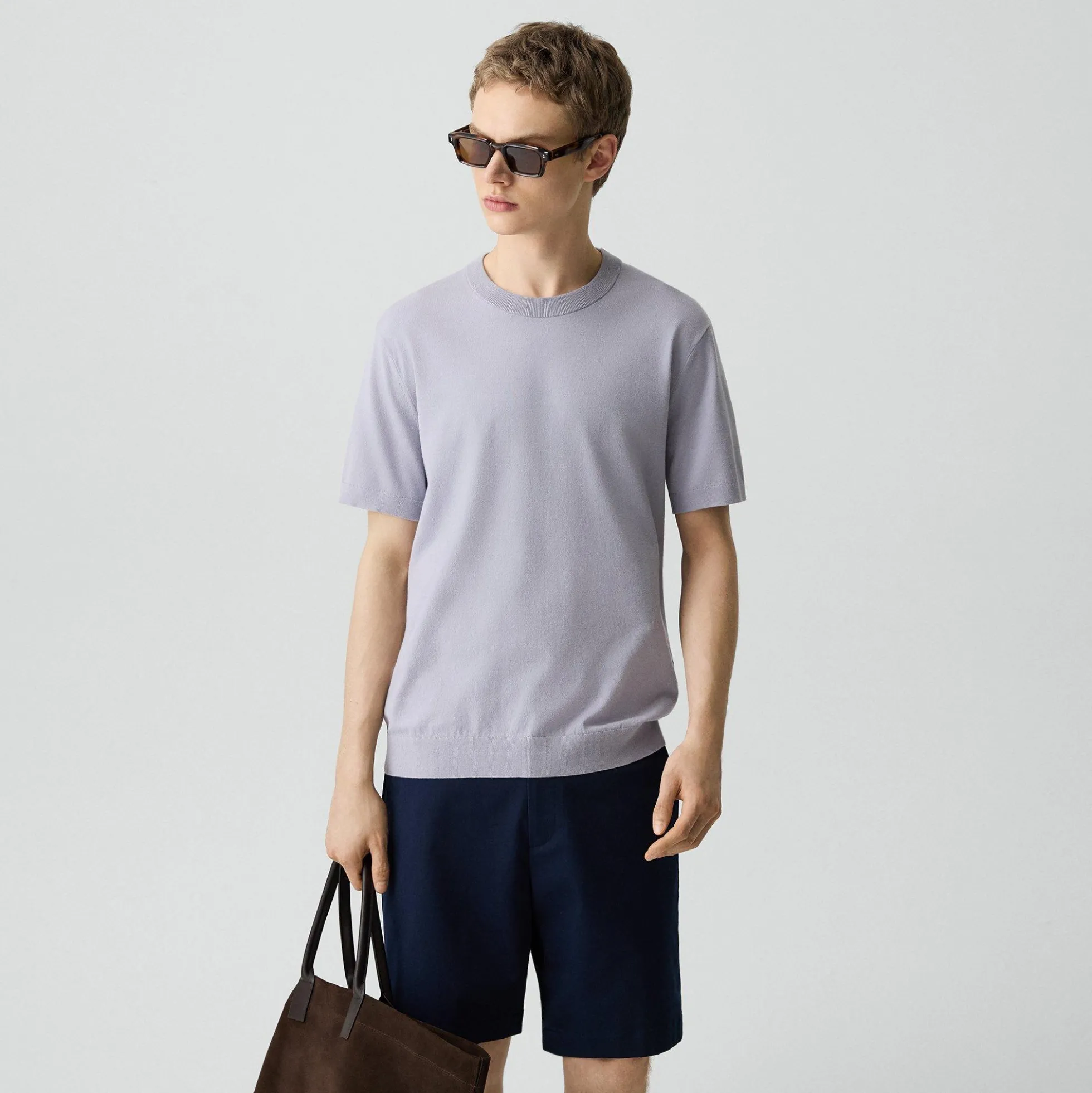 Soris Tee in Light Bilen