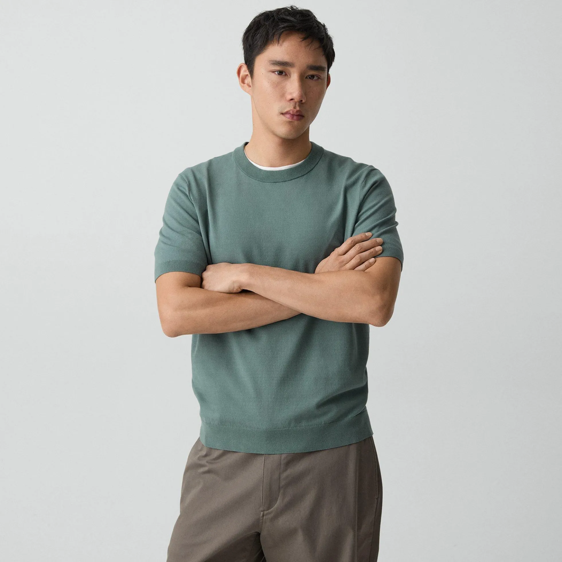 Soris Tee in Light Bilen