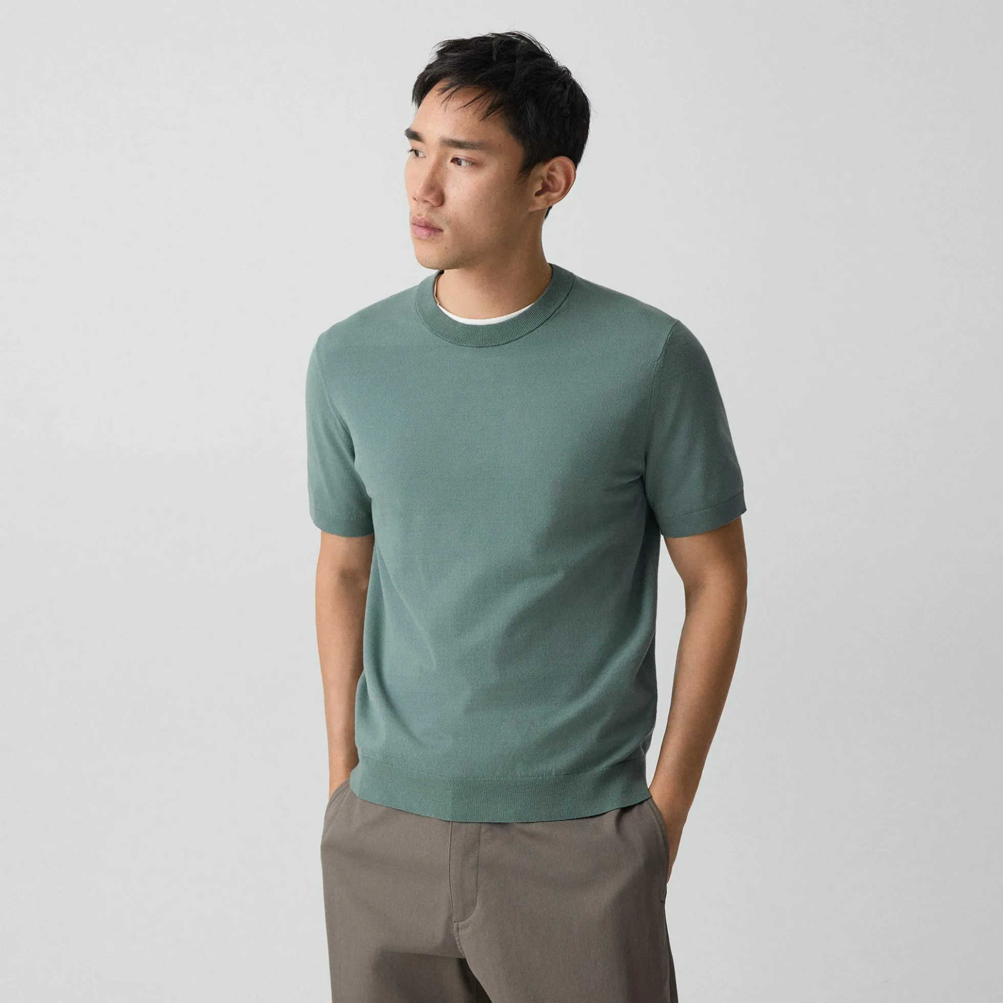 Soris Tee in Light Bilen