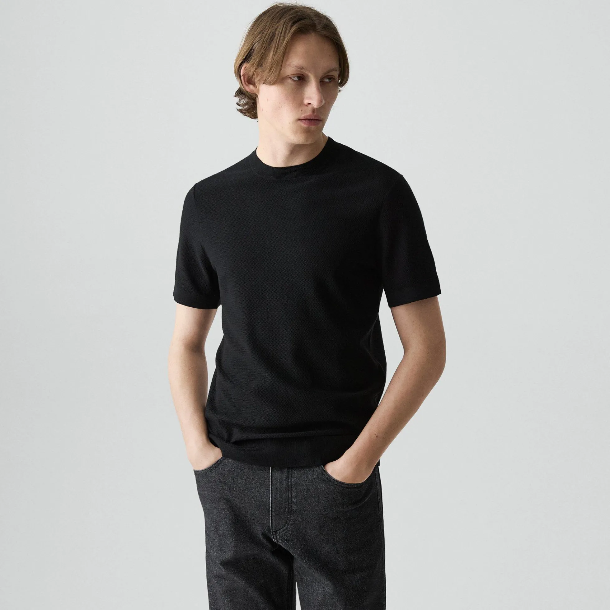 Soris Tee in Light Bilen