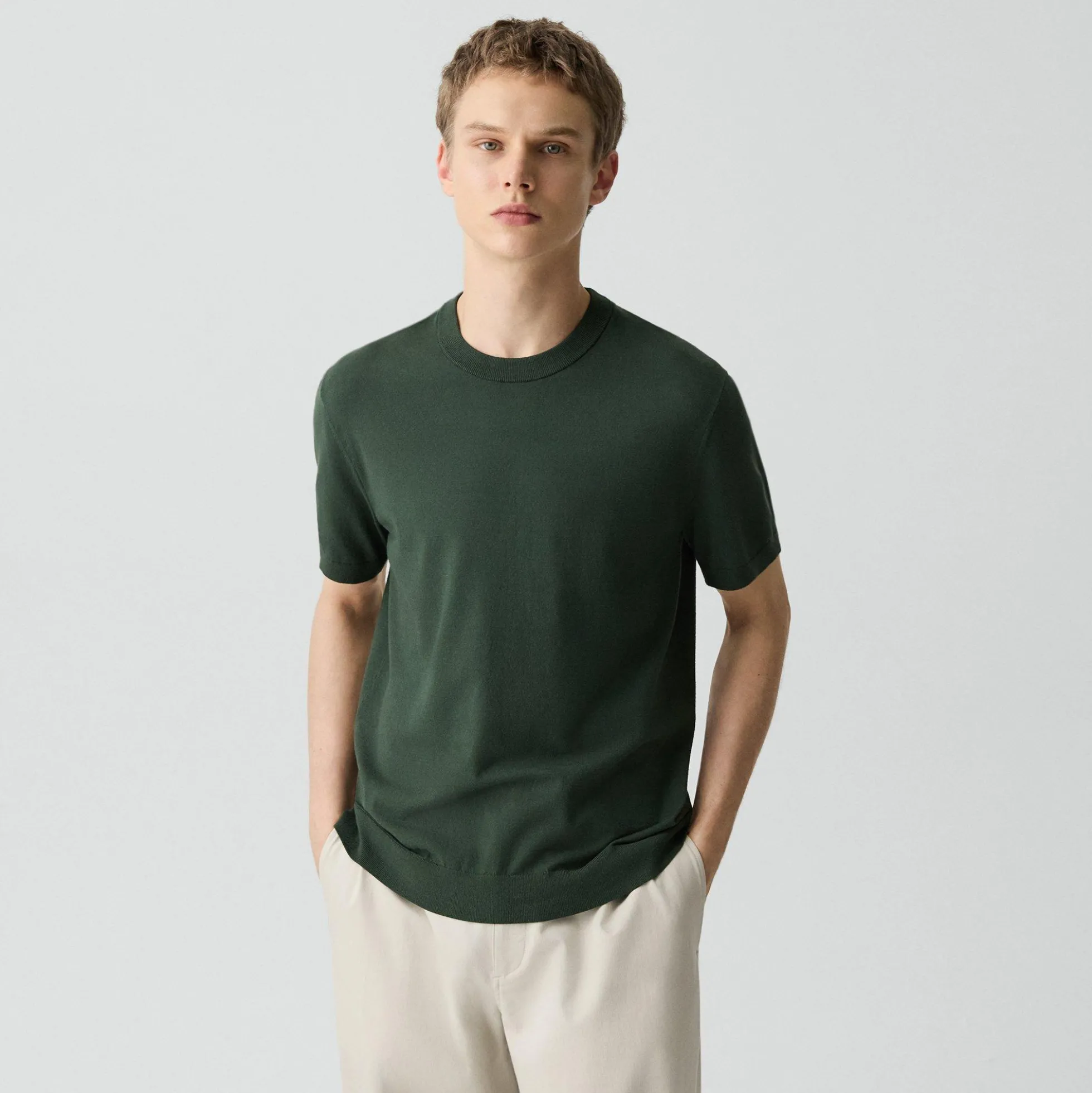 Soris Tee in Light Bilen