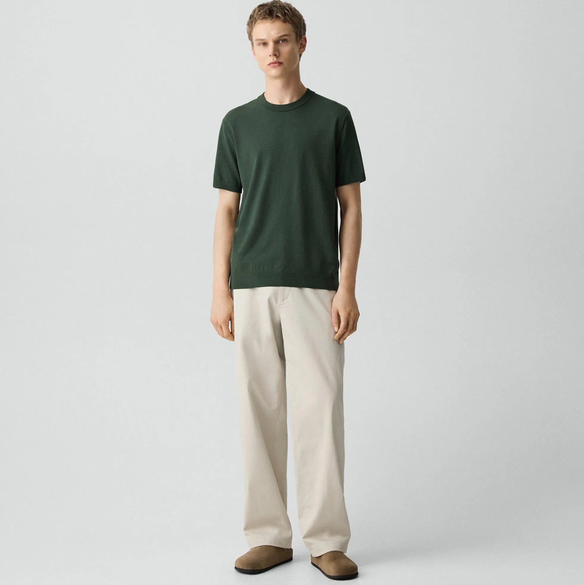 Soris Tee in Light Bilen