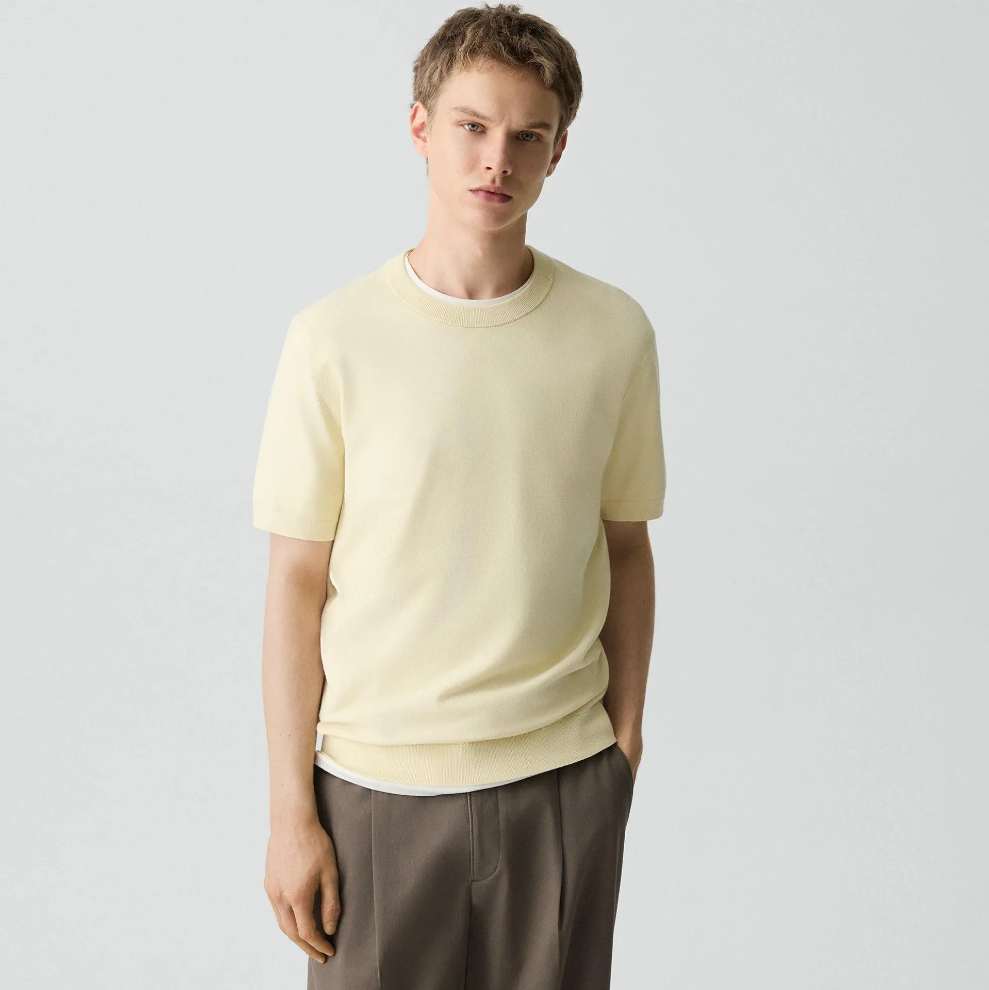 Soris Tee in Light Bilen