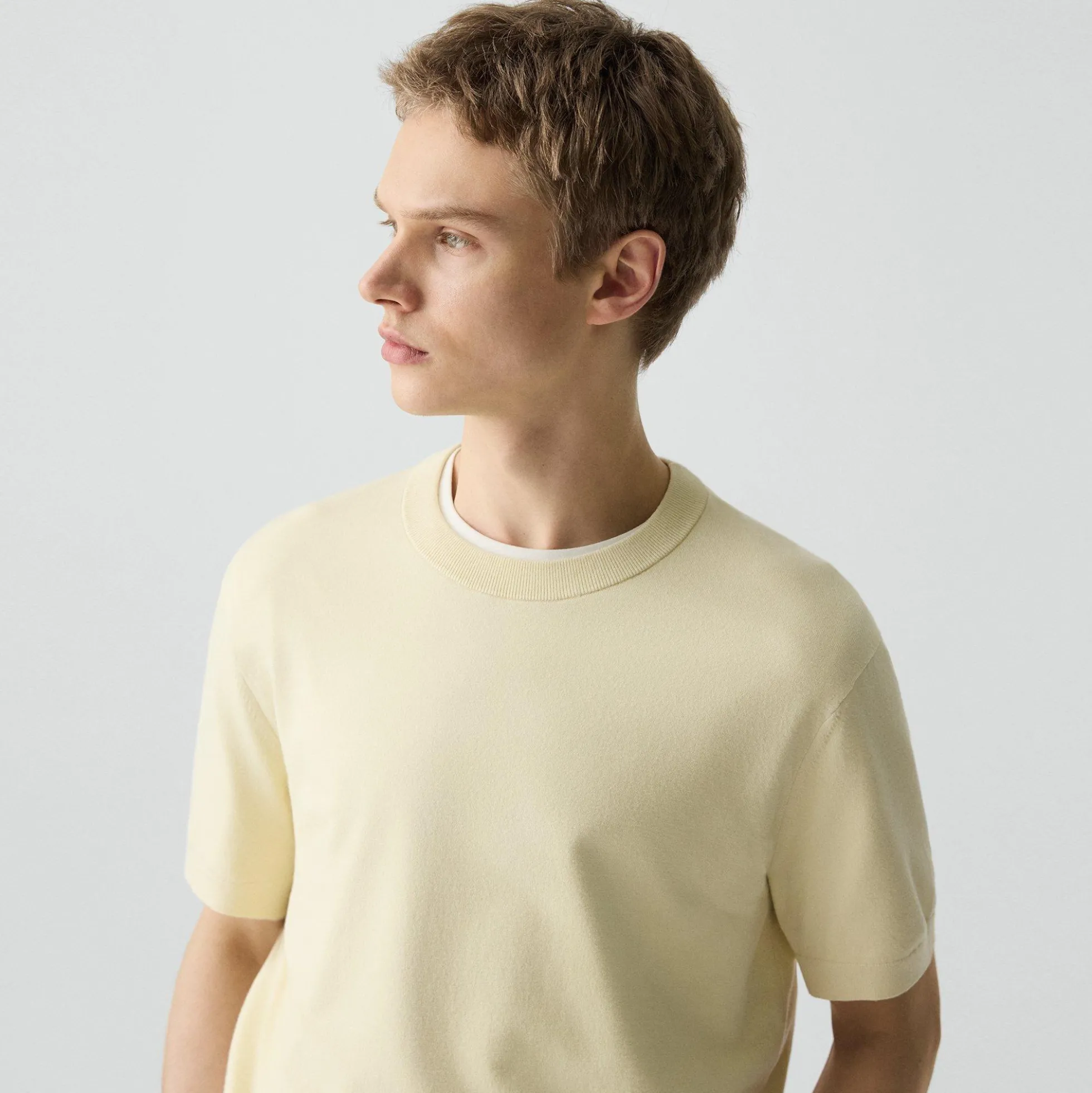Soris Tee in Light Bilen