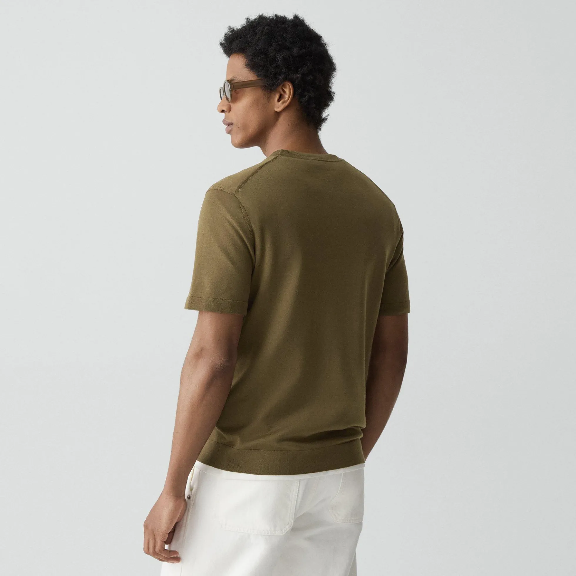 Soris Tee in Regal Wool