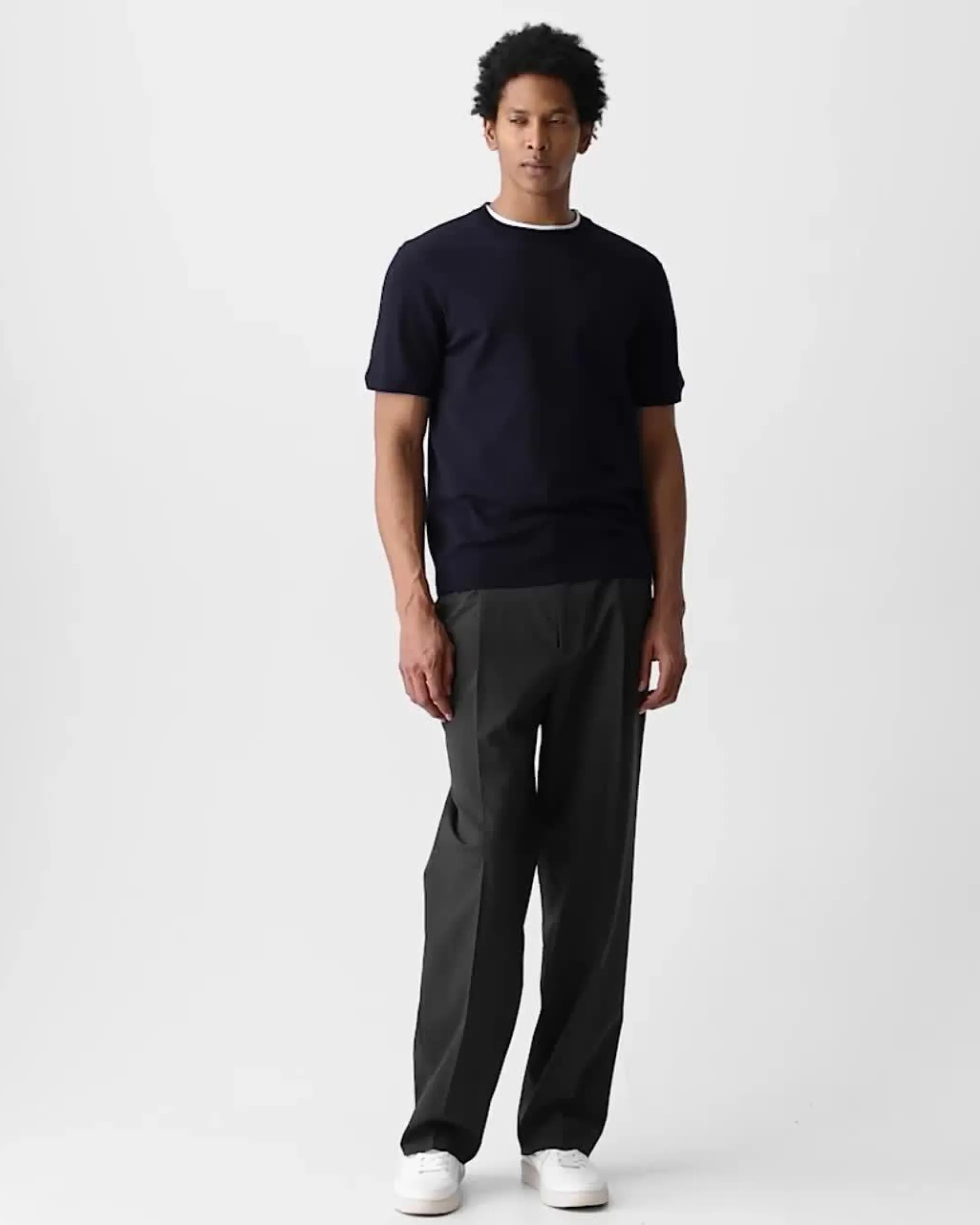 Soris Tee in Regal Wool