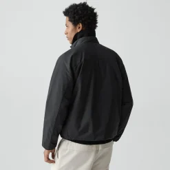Stand Collar Jacket in Motion Nylon