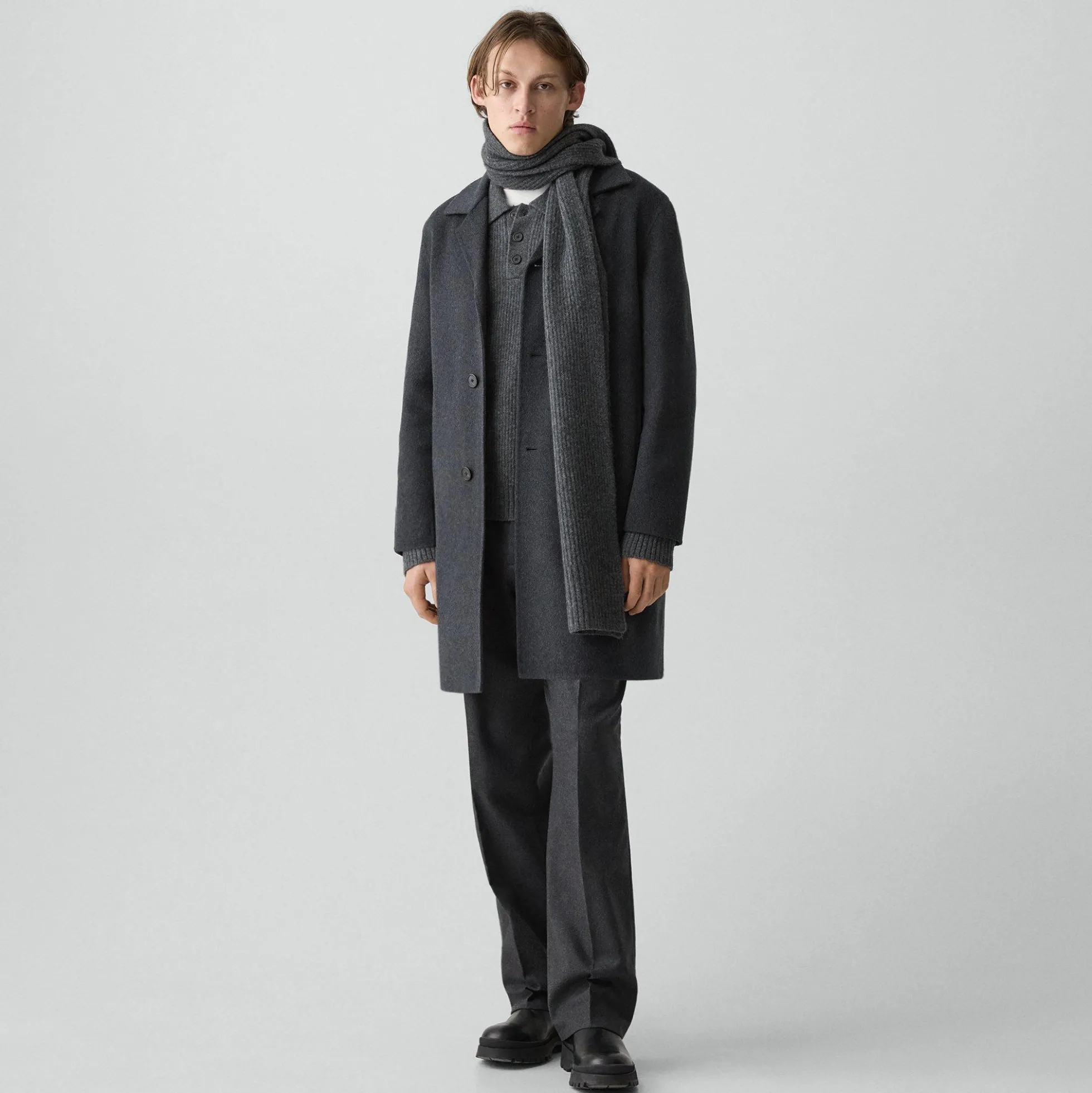 Standard Coat in Double-Face Wool-Cashmere