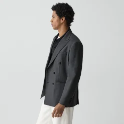 Standard Double-Breasted Blazer in Sartorial Wool