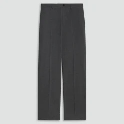 Straight Drawstring Pant in Motion Wool