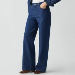 Straight-Leg Five-Pocket Pant in Relaxed Denim