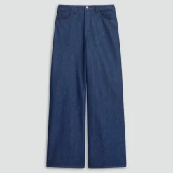 Straight-Leg Five-Pocket Pant in Relaxed Denim