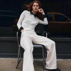 Straight-Leg Five-Pocket Pant in Denim