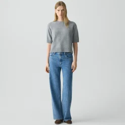 Straight-Leg Five-Pocket Pant in Relaxed Denim