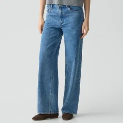 Straight-Leg Five-Pocket Pant in Relaxed Denim