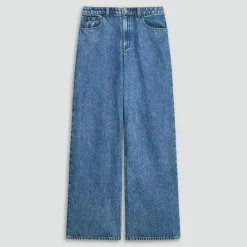 Straight-Leg Five-Pocket Pant in Relaxed Denim