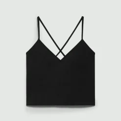 Strappy Tank Top in Stretch Nylon
