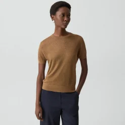Sweater Tee in Linen Knit