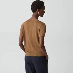Sweater Tee in Linen Knit
