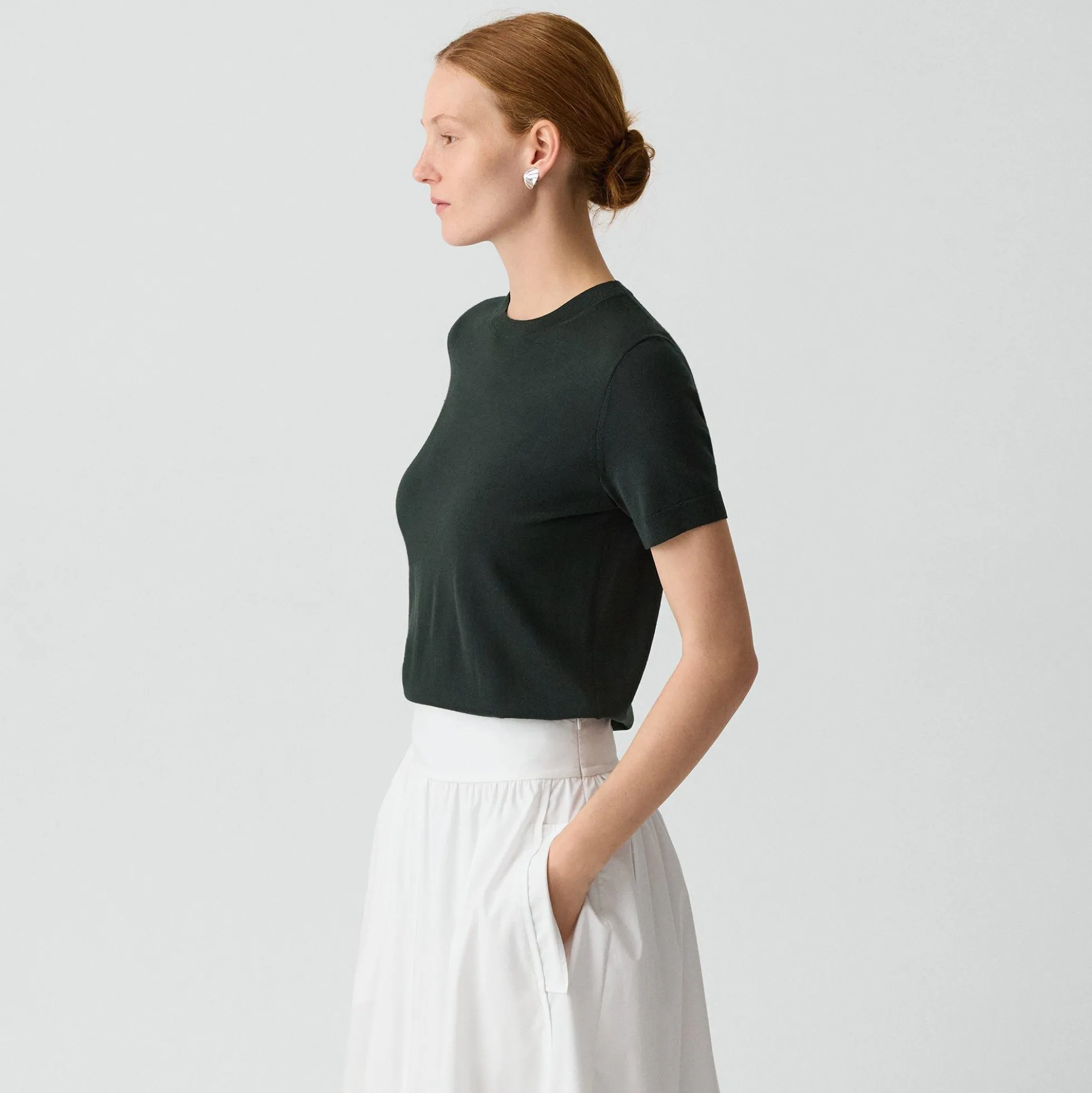 Sweater Tee in Regal Wool