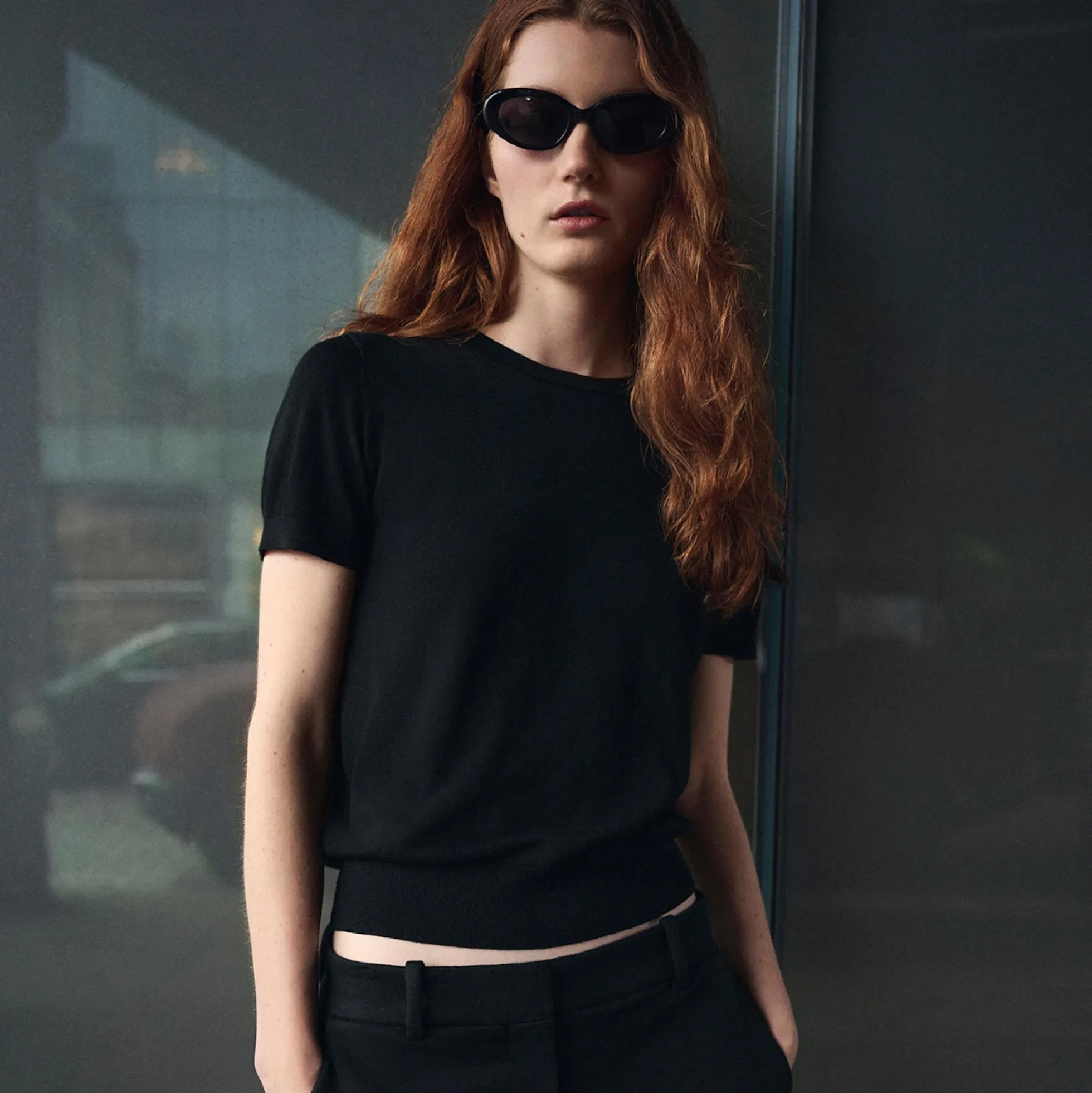 Sweater Tee in Regal Wool