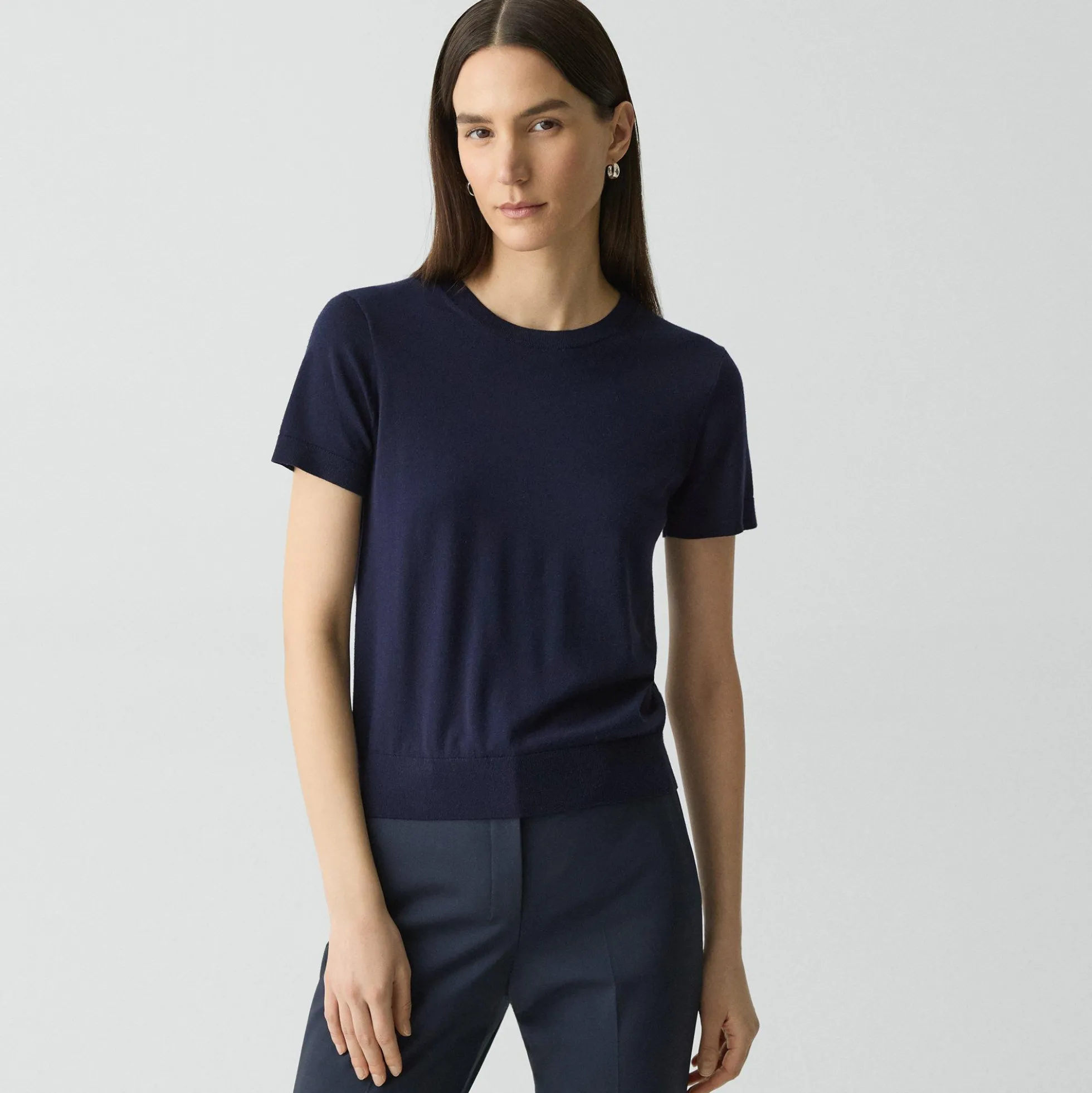 Sweater Tee in Regal Wool