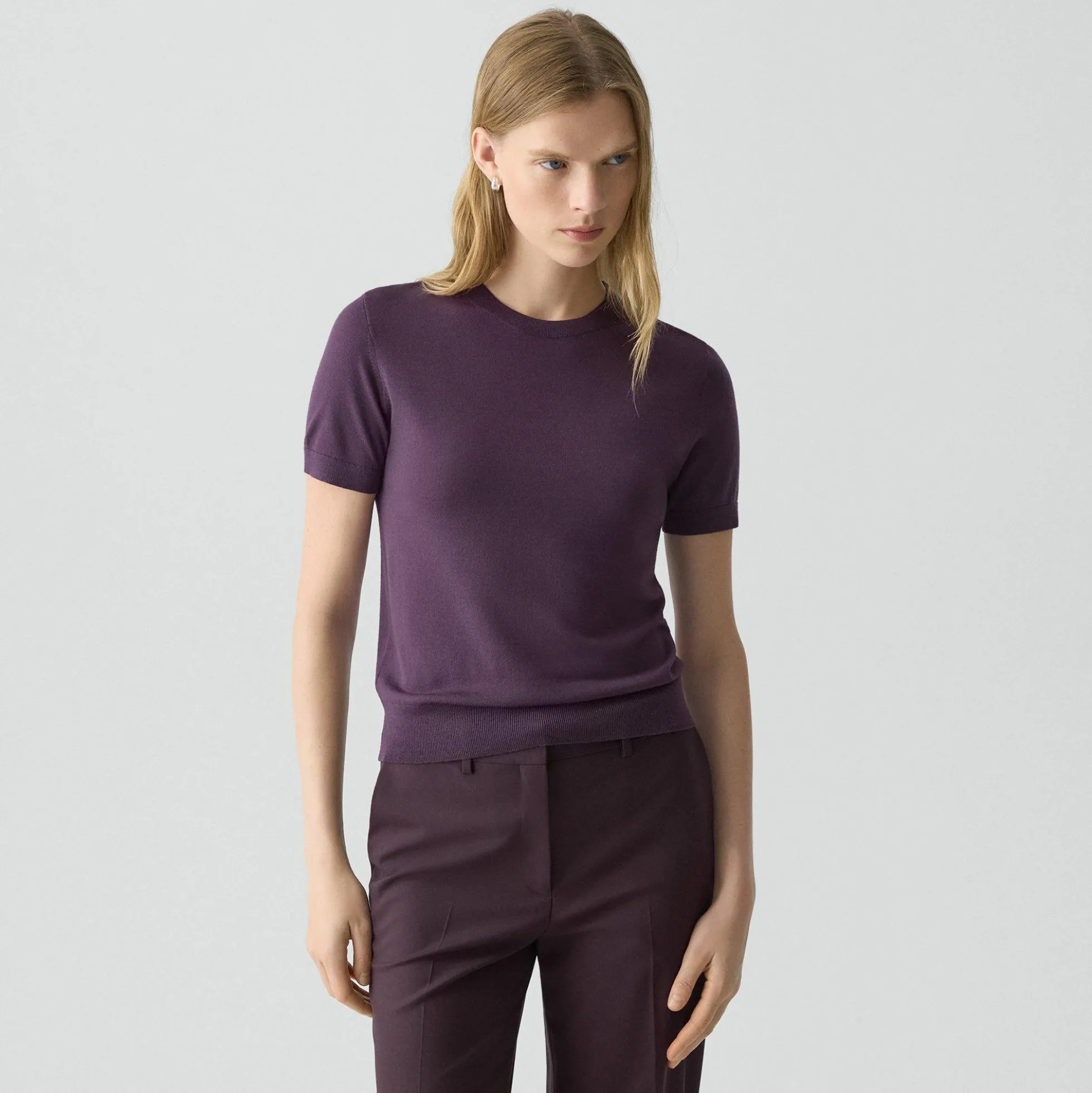 Sweater Tee in Regal Wool