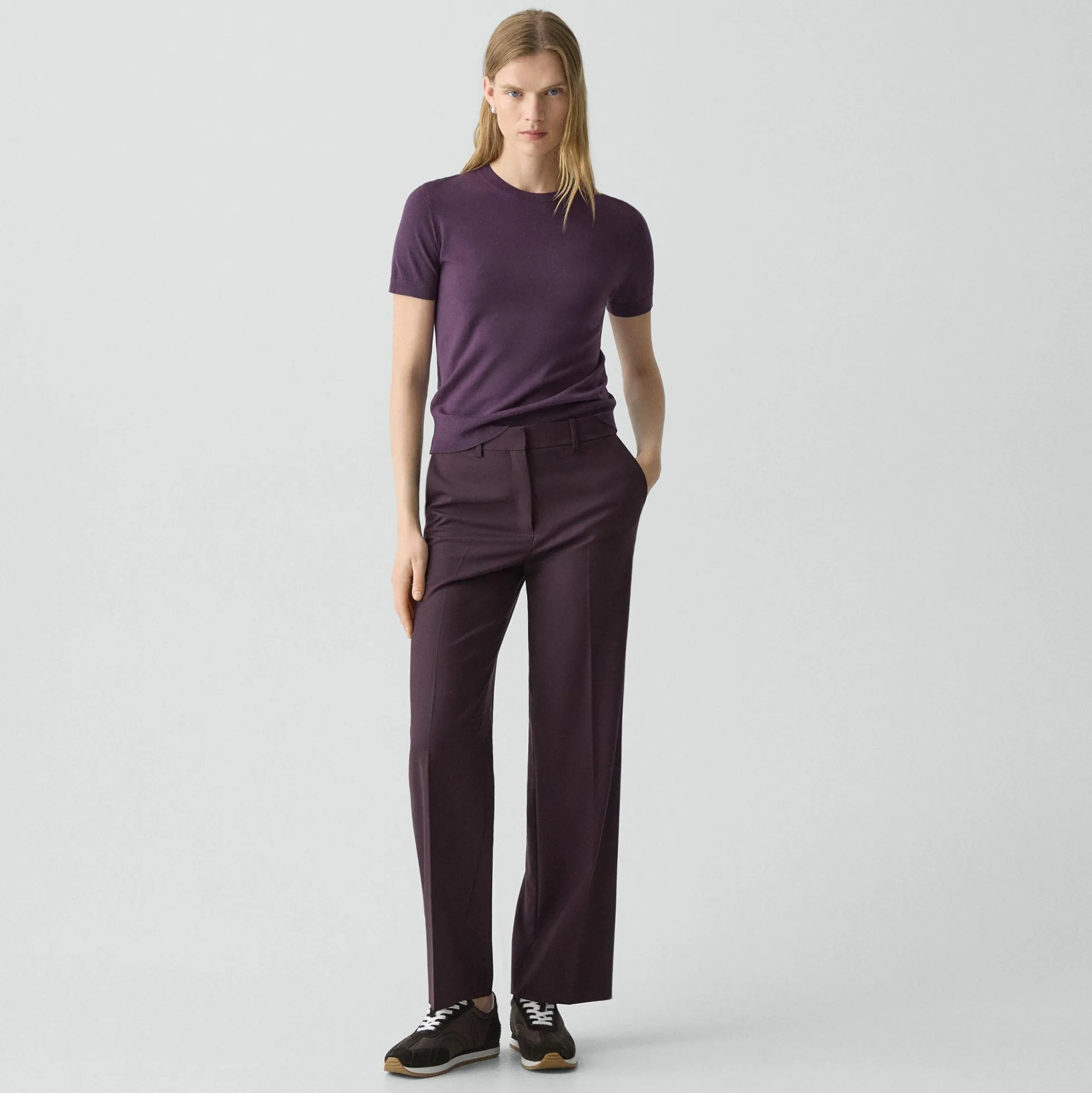 Sweater Tee in Regal Wool