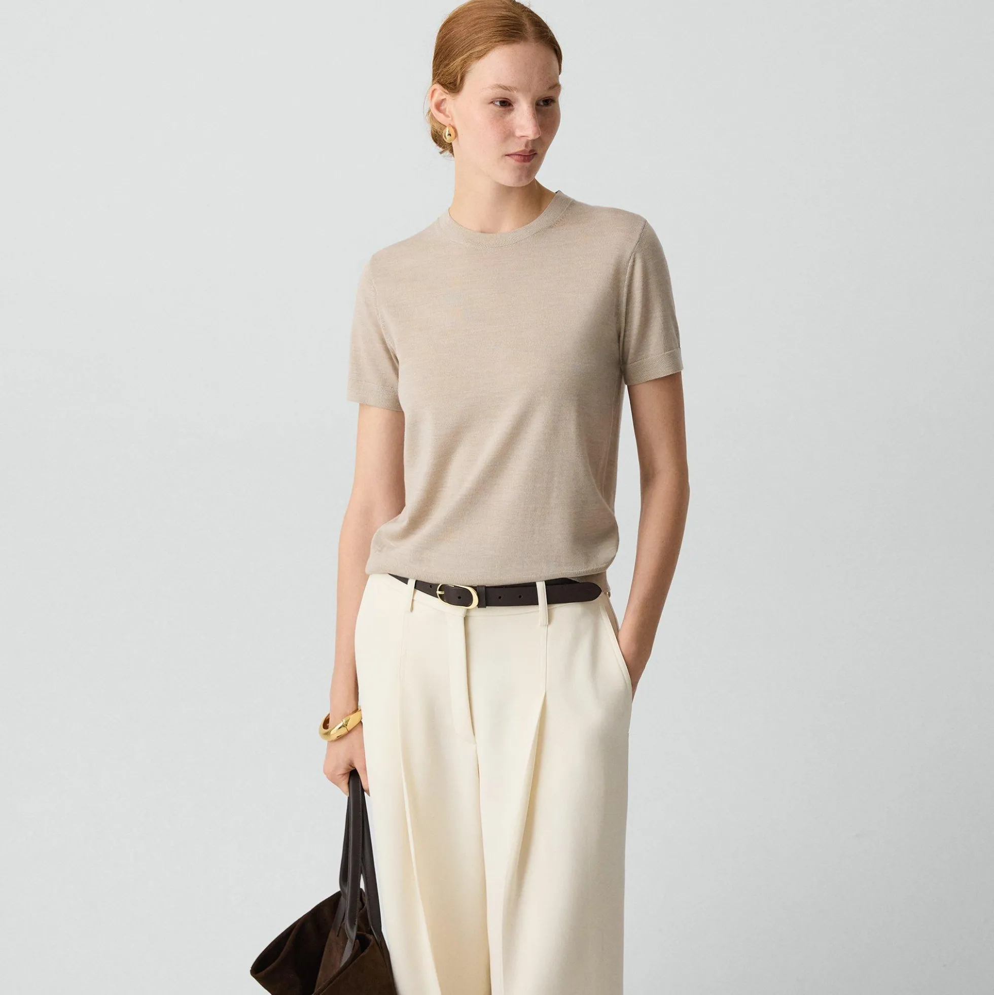 Sweater Tee in Regal Wool