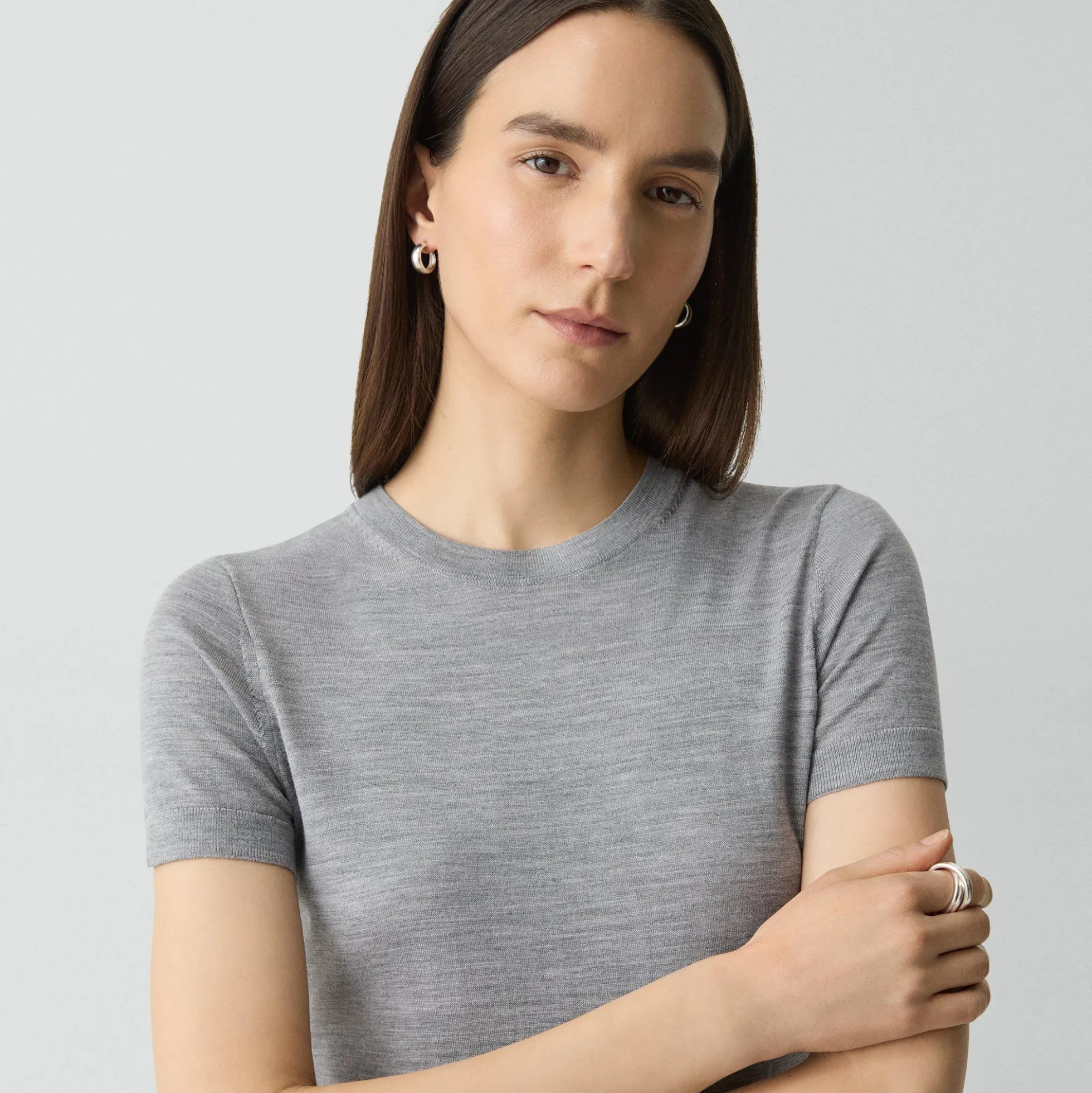 Sweater Tee in Regal Wool