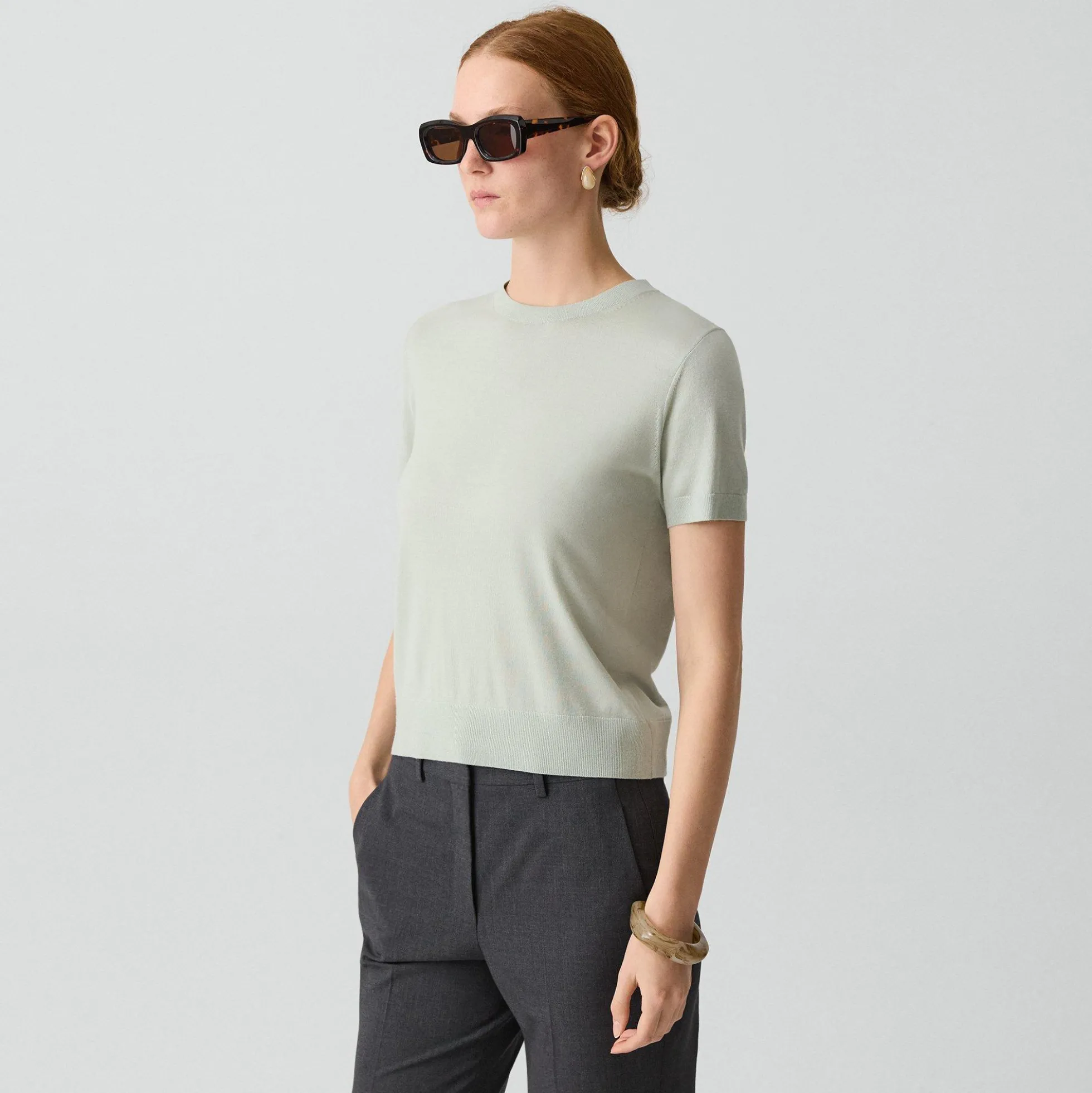 Sweater Tee in Regal Wool