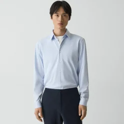 Sylvain Shirt in Structure Knit