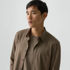 Sylvain Shirt in Structure Knit