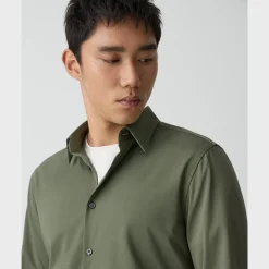 Sylvain Shirt in Structure Knit