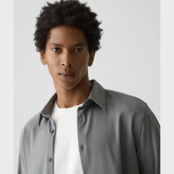 Sylvain Shirt in Structure Twill