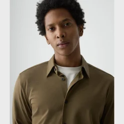 Sylvain Shirt in Structure Knit