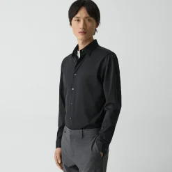 Sylvain Shirt in Structure Knit