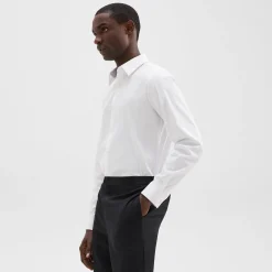 Sylvain Tuxedo Shirt in Stretch Cotton-Blend