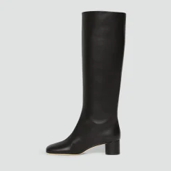 Tall Boot in Smooth Leather