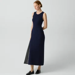 Textured Dress in Orchard Cotton