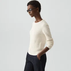 Textured Sweater in Orchard Cotton