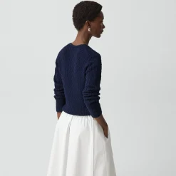 Textured Sweater in Orchard Cotton