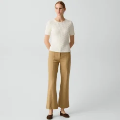 Textured Tee in Orchard Cotton