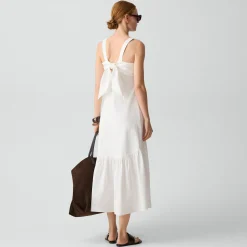 Tie-Back Dress in Good Linen