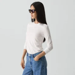 Tiny Long-Sleeve Tee in Organic Cotton
