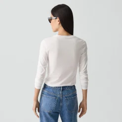 Tiny Long-Sleeve Tee in Organic Cotton